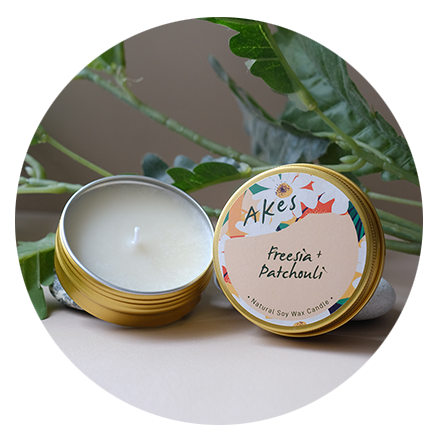 Scented Tin Candles