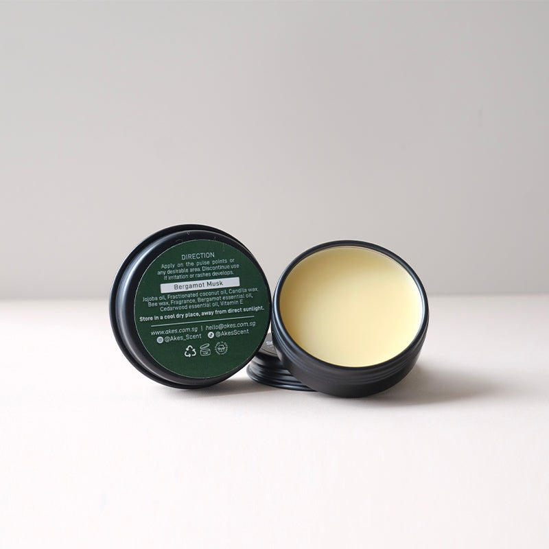 Solid Perfume - Bergamot Musk