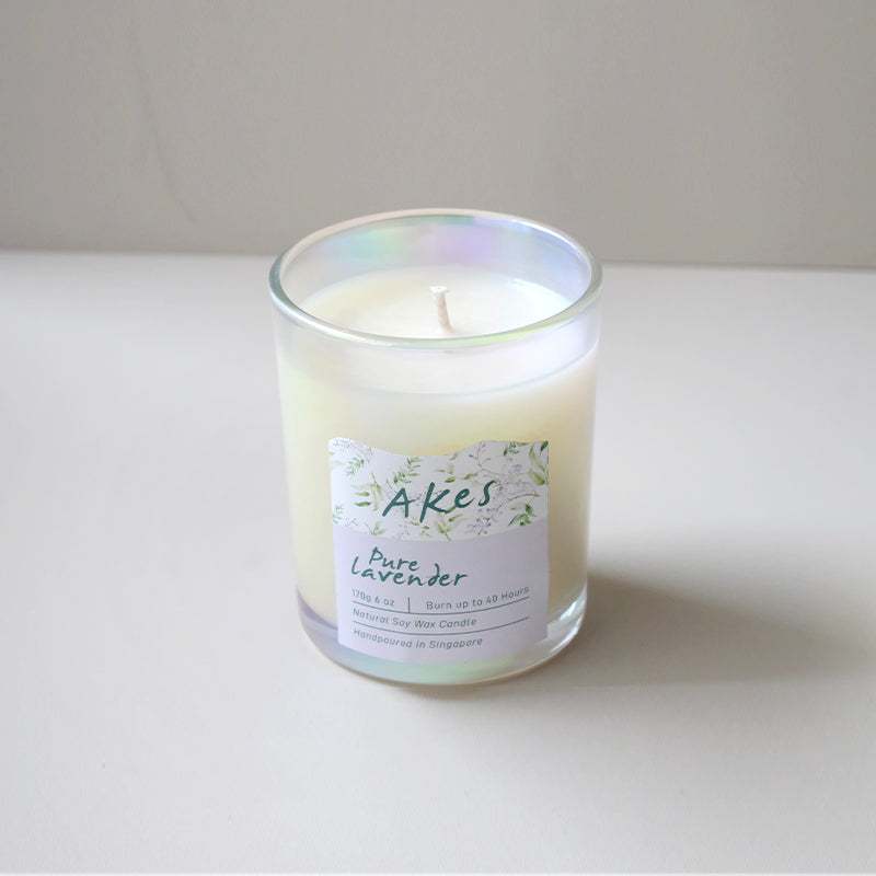 Lavender Essential Oil Candle